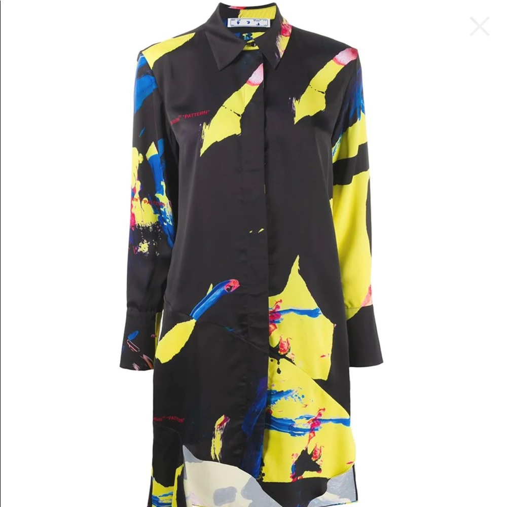 Off-White
brushstrokes print short dress small 38 - Picture 2 of 16